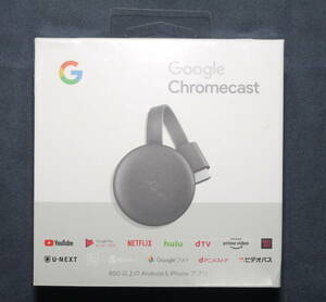 Google Chromecast GA00439-JP 新品未開封品