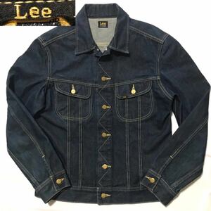 漢の1着 老舗がこだわる USA コットン使用 Lee リー 101j トラッカージャケット Gジャン LT0521 ビンテージ メンズ XL デニムジャケット