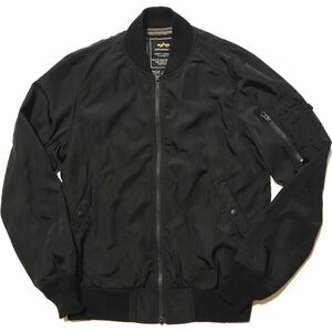 漢の1着 メンズ ALPHA INDUSTRIES アルファインダストリーズ MA- 1 TA1065-8201 ブラック フライトジャケット 