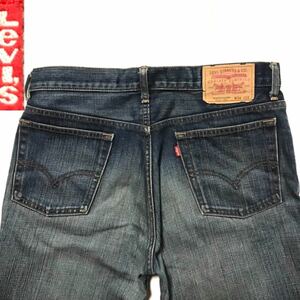 漢の1着 老舗の定番 J41 廃盤 Levi’s 517-03 W34 フレアブーツカット メンズ ジーパン デニム ユーズド加工　鬼ひげ