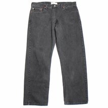 ★00s カナダ製 Levi'sリーバイス 505 ブラック デニムパンツ w38 L30★SDP2349 ジーンズ ストレート オーバーサイズ ビッグサイズ_画像2