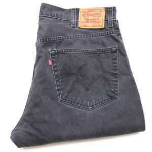 ★00s Levi'sリーバイス 505 ブラック デニムパンツ フェード w38 L29★SDP2434オールド ジーンズ ストレート オーバーサイズ ビッグサイズ