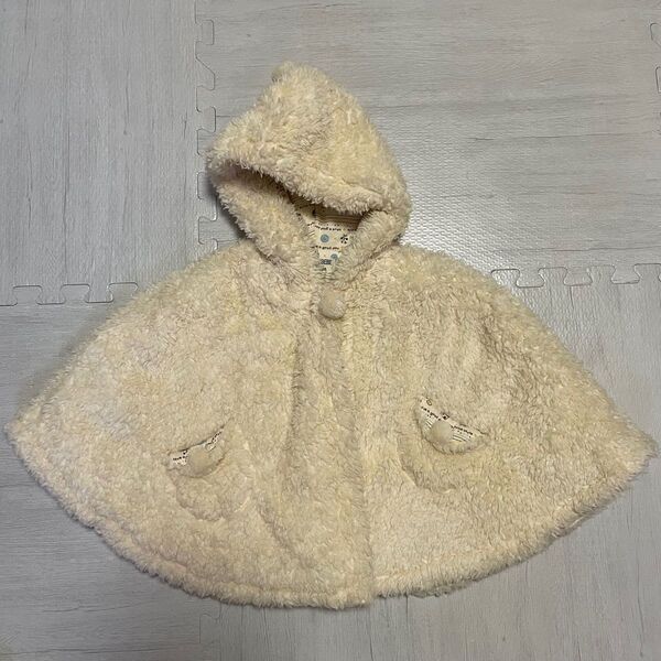 ポンチョ ケープ ベビー キッズ アウター