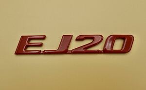  Subaru WRX EJ20 Handmade Emblem оригинал ручная работа эмблема красный 