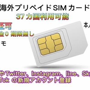 #海外プリペイドSIMカード日本で使える　SMS受信無料　毎月の基本料金は0！#