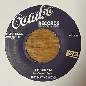 【45】Doowop特集 THE NATIVE BOYS /CHERRLYN / 7inch EP 60s 50s oldies / soul BLUES R&B / COMBO