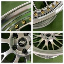 ★WORK ZISTANCE ワーク ジスタンス GW10M-SR 20インチ 20×8.5J +25 20×9.5J +30 PCD114.3 5H ハブ:約73mm 4本Set 中古品 ★送料無料_画像10