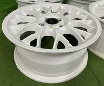 ★スバル SUBARU TECNICA 15インチ 15×6.5J +52 PCD100 5H ハブ:約56mm 4本set 中古 アルミホイール ★腐食 塗装の剥がれ有 ★送料無料_画像6