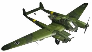 グレートウォールホビー 1/48 第二次世界大戦 ドイツ軍 フォッケウルフ Fw189A-2 偵察機 プラモデル L4803 成型色