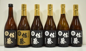 ◆2305◆未開栓 本格焼酎 6本セット 佐藤 黒麹仕込 麦720ml 25度 【同梱不可】