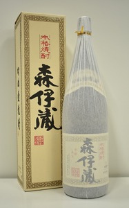 ◆2237◆未開栓 本格焼酎 かめ壷焼酎 森伊蔵 1800ml 1.8L 25度 箱付き 【同梱不可】