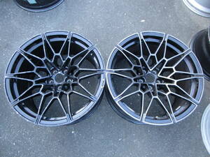 【a2219】鍛造 BMW Mスポーツ G80 M3 G82/G83 M4 純正 20インチ 10.5J +20 PCD112 2本