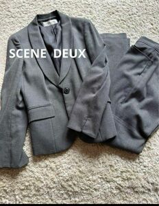 SCENE DEUX パンツスーツ　セットアップ　フォーマル