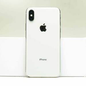 iPhone X 256GB シルバー SIMフリー 訳あり品 ジャンク 中古本体 スマホ スマートフォン 白ロム