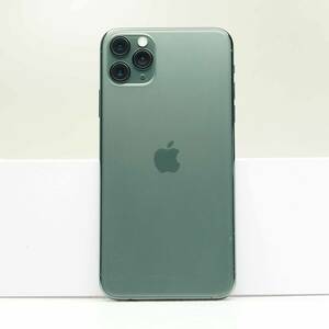 iPhone 11 Pro Max 64GB ミッドナイトグリーン SIMフリー 訳あり品 ジャンク 中古本体 スマホ スマートフォン 白ロム