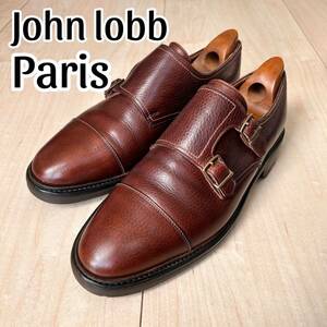 ロブパリ JOHN LOBB PARIS ジョンロブ 革靴 ダブルモンク モンクストラップ ビジネスシューズ エドワードグリーン オールデン