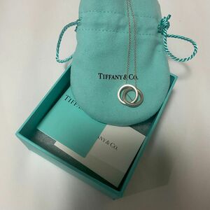 Tiffany ネックレス　ティファニー1837 インターロッキング　サークルペンダント　シルバー　箱、袋付き