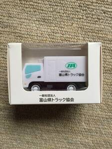 【新品・非売品】ミニカー　富山県トラック協会　プルバックカー