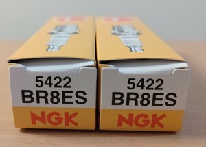 NGK スパークプラグ　2本セット　BR8ES br8es