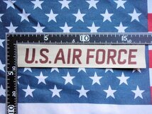 T20★アメリカ空軍　US　AIR　FORCE　タグ/米国空軍　コヨーテカラー　USAF/アメカジUS古着ミリタリーワッペン在日米軍払下げアメリカ雑貨_画像3