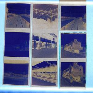 ◆ 鉄道写真 ネガ [43/FBC-01] C611ほか / 電車 国鉄 線路 機関車