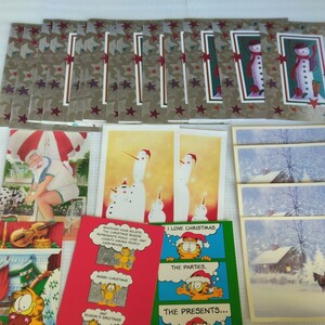 Art hand Auction Christmas card collection, printed matter, postcard, Postcard, others