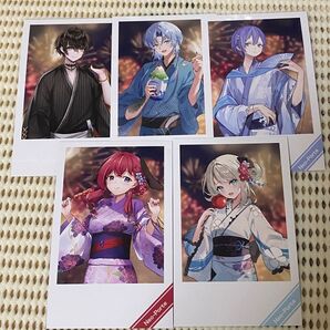 ネオポルテ 夏祭り チェキ 白雪レイド 或世イヌ 絲依とい 昏昏アリア 鱗水スイ
