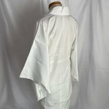 【Wellriver】 新品！長襦袢 正絹 地模様 白 和装 和服 #C233._画像5