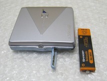 IW-7139S　SHARP ポータブルMDプレーヤー MD-DS5-A 付属あり_画像6