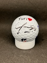 ☆ JLPGA 吉田優利プロ オウンネームボール 女子ゴルフ サイン ☆_画像1