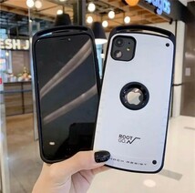 iPhoneケース iPhoneXR 韓国 ファッション 衝撃に強い アウトドアやスポーツに似合うケース 耐衝撃 ハードケース ホワイト テンアール_画像3