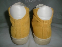 ★CONVERSE PRO LEATHER Hi `SUEDE´ `12製コンバース 133009C プロレザー Hi スウェード マスタード/ホワイト_画像3