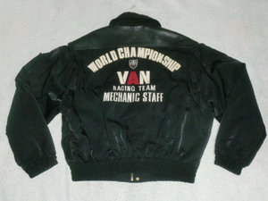 ★ `70-е годы Van Jac./ Сделано в Японии Van Racing Team Vintage Jacket L-XL Mechanic Staff Jacket