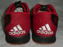 ★adidas AERO BOUNCE PR WIDE `17製アディダス DB3486 エアロバウンス PR ワイド ブラック/レッド編込み_画像3