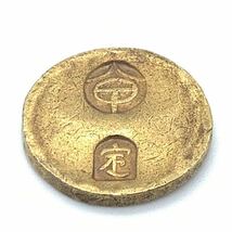 古銭 甲州一分金 背定 硬貨 コイン コレクション 3.9g 【詳細不明】_画像2