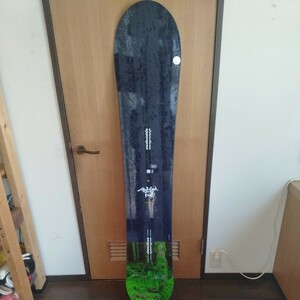 美品 burton family tree modified fish バートンモッドフィッシュ　2017モデル　156cm パウダー　テリエ　バックカントリー スノーサーフ