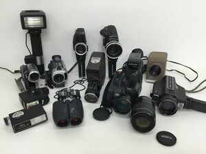 ●代TW239-120 ビデオカメラ まとめ National SONY FUJICA Canon ミノルカ など ビデオカメラ レンズ 望遠鏡 まとめ 動作未確認