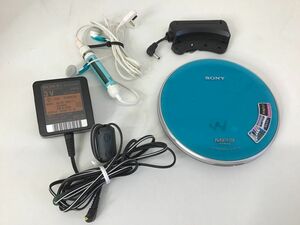 ●営KW411-60　　SONY ソニー D-NE730 CD Walkman ウォークマン MP3 ATRAC ブルー