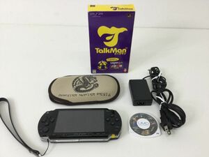 ●営FU209-60　SONY　PSP　PSP-1000　本体　プレイステーションポータブル　ケース/ソフト付