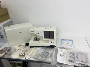 ●営SR669-140【取扱説明書付き】JANOME ジャノメ SESIO セシオ 11500 860型 蛇の目 コンピューターミシン 付属品多数