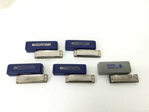 ●営FU272-60　HOHNER/ホーナー MARINE BAND Special20/Blues Harp ハーモニカ 5点セット