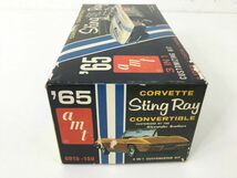 ●代TR032-60　amt / '65 CORVETTE Sting Ray CONVERTIBLE プラモデル 当時物_画像5