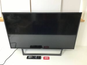 ●営AD551-200B　【通電確認済み】　SONY　ソニー ブラビア　2021年製　43インチ　KJ-43W730E テレビ 液晶