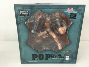 ●営KW549-120【未開封品】 P.O.P STRONG EDITION/POP ONE PIECE FILM STRONG WORLD フランキー　ワンピース　フィギュア　