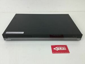 ●営KW528-100 SONY ソニー BD/HDD レコーダー BDZ-AT750W　12年製　B-CASカード付