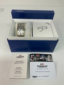 代TW018-60◆ 【未使用品】(電池交換済み・稼働品) TISSOT／ティソ バナナウォッチ RKS-RA-16469 ゴールド ブラック クォーツ 腕時計