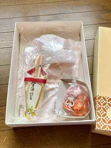 [ new goods unused ] girl baby newborn baby ceremony for 4 point set .. three . etc. 