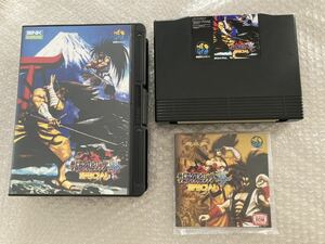 新品未使用美品ゲームネオジオソフト　サムライスピリッツ零スペシャル　samurai spirits zero special new 希少 neogeo SNK aes 