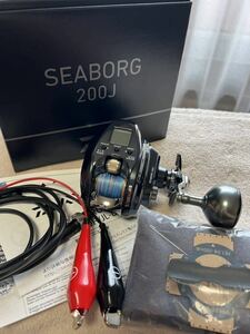 超美品 22 シーボーグ 200J SEABORG 200J 3釣行のみ 大画面 軽量 ハイパワー モバイルセッティング対応機 付属品完品 電源ケーブル未使用