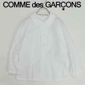 ◆COMME des GARCONS コムデギャルソン AD2015 コットン シャツ ブラウス 白 ホワイト XS